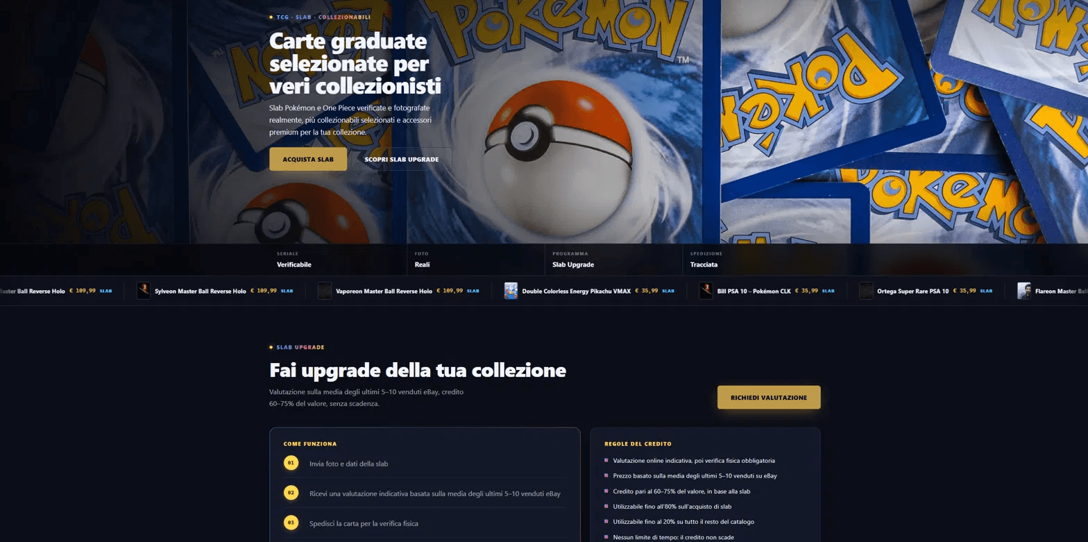 Anteprima Vault TCG